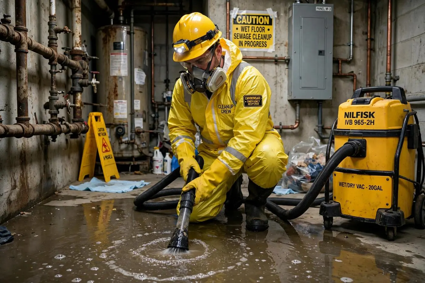 Sewage Cleanup in Wellington, FL